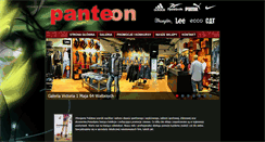 Desktop Screenshot of panteon.com.pl